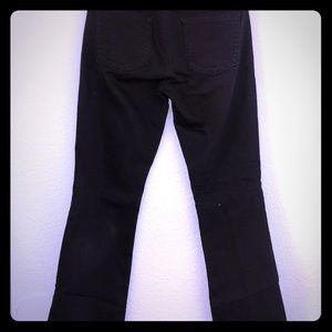 Kut from the Kloth Diana bootcut black jeans